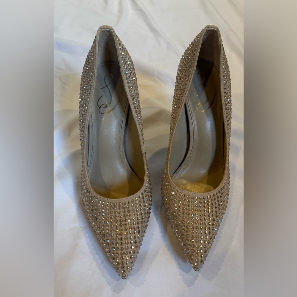 Sam Edelman Antonia Pointy Toe Glitz Pump